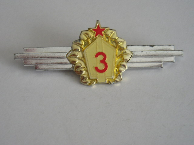 QW9 N 42 - insigna - militar - specialist clasa - clasa 3