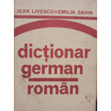 Jean Livescu - Dictionar german - roman (1982)