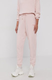 Cumpara ieftin Puma Pantaloni 589528 femei, culoarea roz, material neted