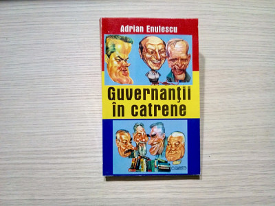 GUVERNANTII IN CATRENE - Adrian Enulescu - PUIU GAZDARU (caricaturi) -2004, 327p foto