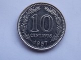 10 CENTAVOS 1957 ARGENTINA