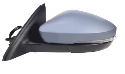 Oglinda usa exterioara Skoda Octavia 3 (5e), 03.2017-, partea Stanga, reglare electrica; grunduit; incalzit; sticla convexa; geam cromat; rabatabil; foto