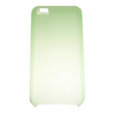 Husa silicon ultraslim verde deschis pentru Apple iPhone 5/5S/SE