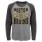 Boston Bruins tricou cu măneci lungi pentru copii Cross Stick Ls Triblend Raglan - Dětsk&eacute; XL (13 - 15 let)