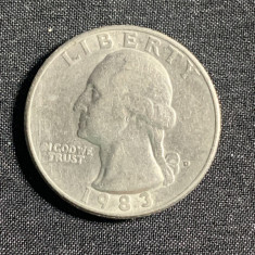 Moneda quarter dollar 1983 USA