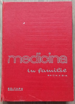 Medicina in familie - Marin Voiculescu// 1968 foto