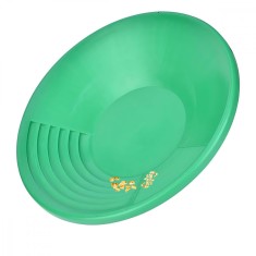 Saitroc de prospectare a aurului, USSPY&reg;, Gold Prospectors, 38cm, 2 tipuri de riduri, verde