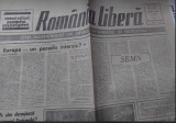 Ziarul Rom&acirc;nia LIBERĂ - 29 martie 1990