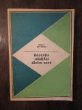 MIHAI PETEANU - EDUCATIA RELATIILOR DINTRE SEXE, Polirom