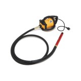 Vibrator beton DINGO ENAR cu ax flexibil de 4m si cap vibrare 25/38/48/58mm, tensiune de alimentare 220V