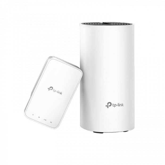 Router wireless mesh TP-Link Deco M3, Kit format din 2 dispozitve, 1200 Mbps