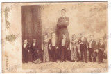 3783 - ARAD, Lilipputan Family, Romania, CDV (17/11,3 cm) - old real Photo