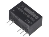 Convertor DC/DC AIMTEC 2W AM2DM-2424DH60EZ, Intrare 21,6-26,4VDC, Ieșire -24VDC -42mA