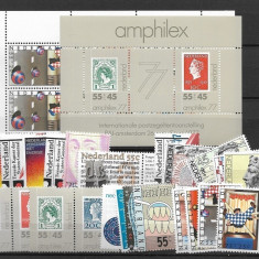C5045 - Olanda 1977 - anul complet cu colite,timbre nestampilate MNH