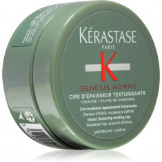 Kérastase Genesis Homme Cire D'Épaisseur Texturisante pastă modelatoare pentru par fin si subtiat pentru bărbați 75 ml