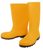 Cizme Protectie Cauciuc Tolsen Industrial, Marimea 40, Antiderapante, Impermeabile, Rezistente Ulei/Acizi, Varf Otel