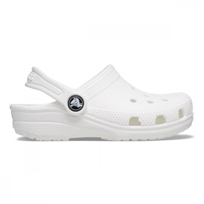 Saboți Crocs Classic Toddlers New clog Alb - White foto