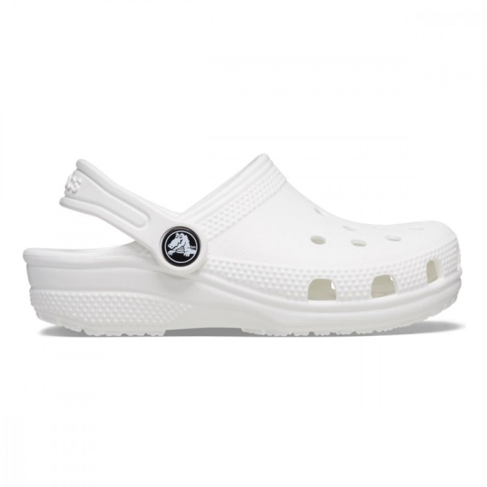 Saboți Crocs Classic Toddlers New clog Alb - White