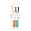 Pixuri Gel Colorate Fine Line Ooly, Set 6 Culori, Varf 0.7mm, Papetarie Birotica, Desen, Scris, Cadou
