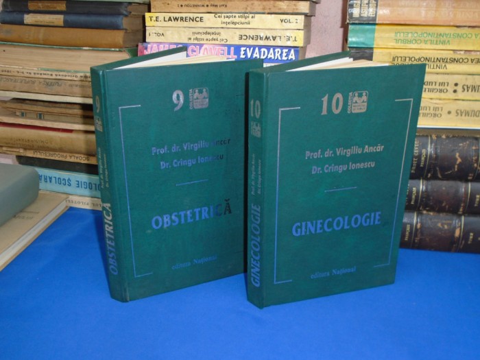 VIRGILIU ANCAR - OBSTRETICA + GINECOLOGIE ( 2 VOL. ) , 1999