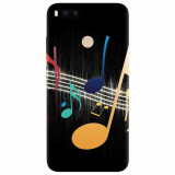 Husa silicon pentru Xiaomi Mi A1, Colorful Music