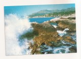 FA108 -Carte Postala- ITALIA - Riviera dei Fiori, Ventimiglia, Red Rocks, necirculata