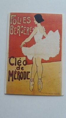 C9 9 - 1978 - Calendar de buzunar - reclama Cleo de Merode foto