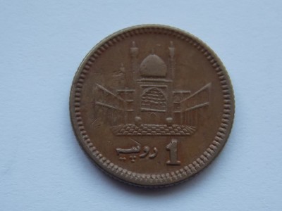 1 RUPEE 2004 PAKISTAN-XF foto