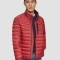 Jacheta matlasata fara gluga, barbati, croiala Regular fit, Rosu (Marime: 2XL)