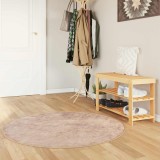 vidaXL Covor Runner MARSA Nisipiu 120 x 120 cm Poliester și PVC 42023130