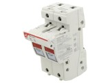 Clemă 14x51mm 2 Poli DF ELECTRIC 50A 690VAC Șină DIN Cod 485210