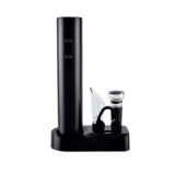 Set tirbuson automat cu baterii, cu suport &ndash; cu turnator, dop vacuum si taietor de folie Handy KitchenServ