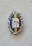 Insigna Asociatiei Juristilor din Republica Socialista Romania