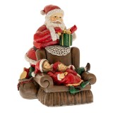 Cumpara ieftin Figurina din rasina Santa with children 17 cm x 18 cm, Iliadis Alexandros