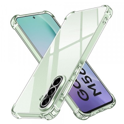 Husa pentru Samsung Galaxy M56 M566, Techsuit, Shockproof Clear, Transparenta foto