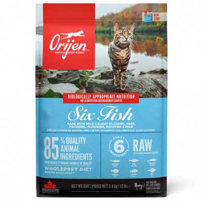 Orijen Cat - Six Fish 5,4 kg foto