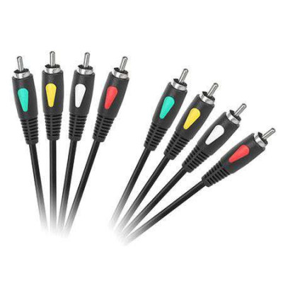 Cablu 4rca-4rca 1.8m eco-line cabletech foto