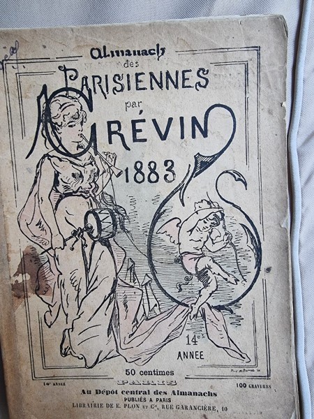 A. Grevin, Adrien Huart - Almanach des Parisiennes 1883