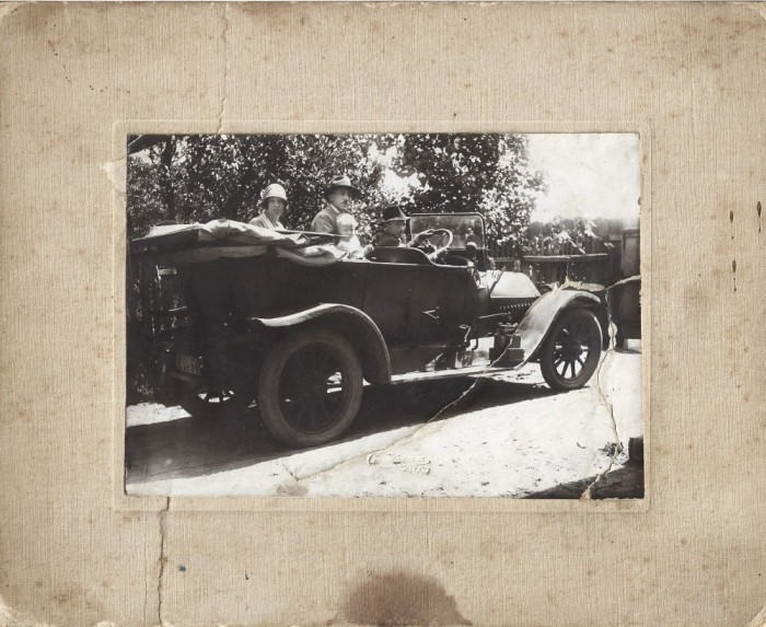 A3712N Automobil cu număr de &icirc;nmatriculare Ar-56, 1925, studio Curticean, Arad