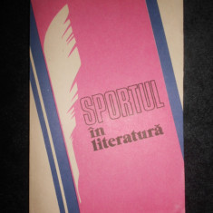 Sportul in literatura. Antologie de Sebastian Bonifaciu
