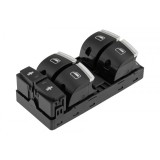 Comutator reglaj geam Audi Q7 2006-, crom, 4F0959851J