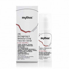 Gel-ser de fa?a 24h anti-aging ?i retexturare cu secre?ie de melc Mythos, 50ml foto