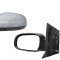 Oglinda exterioara VW Fox (5Z1) 04.2005- Partea Dreapta Convex Manuala Prin Cablu Fara Incalzire, carcasa grunduita
