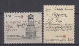 SUOMI FINLANDA 1979 EUROPA CEPT SERIE MNH, Nestampilat