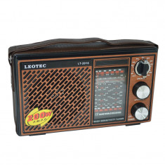 Radio portabil Leotec LT-2016, 11 benzi, curea mana foto