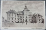 Carte postala, Craiova, Palatul Administrativ, perioada interbelica