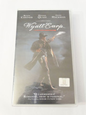 Caseta video VHS originala film tradus Ro - Wyatt Earp foto