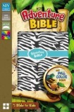 NIV Adventure Bible, Imitation Leather, Zebra Print, Full Color Interior