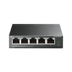 SWITCH PoE TP-LINK 5 porturi 10/100Mbps (4 PoE), IEEE 802.3af, carcasa metalica &amp;quot;TL-SF1005LP&amp;quot; (timbru verde 2 lei) foto