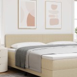 Tăblie de pat design simplu, gri verde deschis, 200 cm, velur